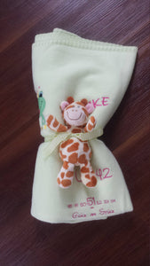 Kuschelige Babydecke Geschenk zur Babyparty