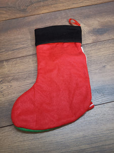 Nikolausstiefel, Nikolaussack, Nikolausstrumpf mit Namen, Nikolausstiefel personalisiert, Nikolausstiefel aus Stoff, Nikolausstiefel XXL