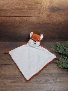 Schnuffeltuch Fuchs mit Namen, Schnuffeltuch personalisiert, Schnuffeltuch Baby, Schnuffeltuch Jungen, Schnuffeltuch Mädchen